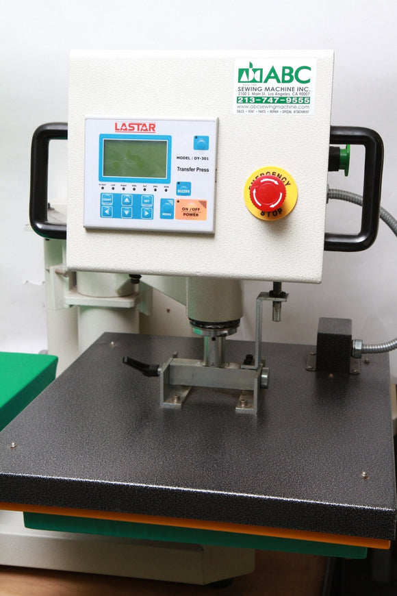 Lastar DY-301 Dual Plated Heat Transfer press