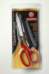 Mundial 8" Serra sharp dressmaker shears