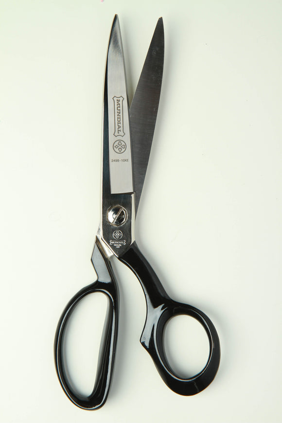 M498 10NPKE Mundial Nickel Plated Dressmaking Shears 10 Inch