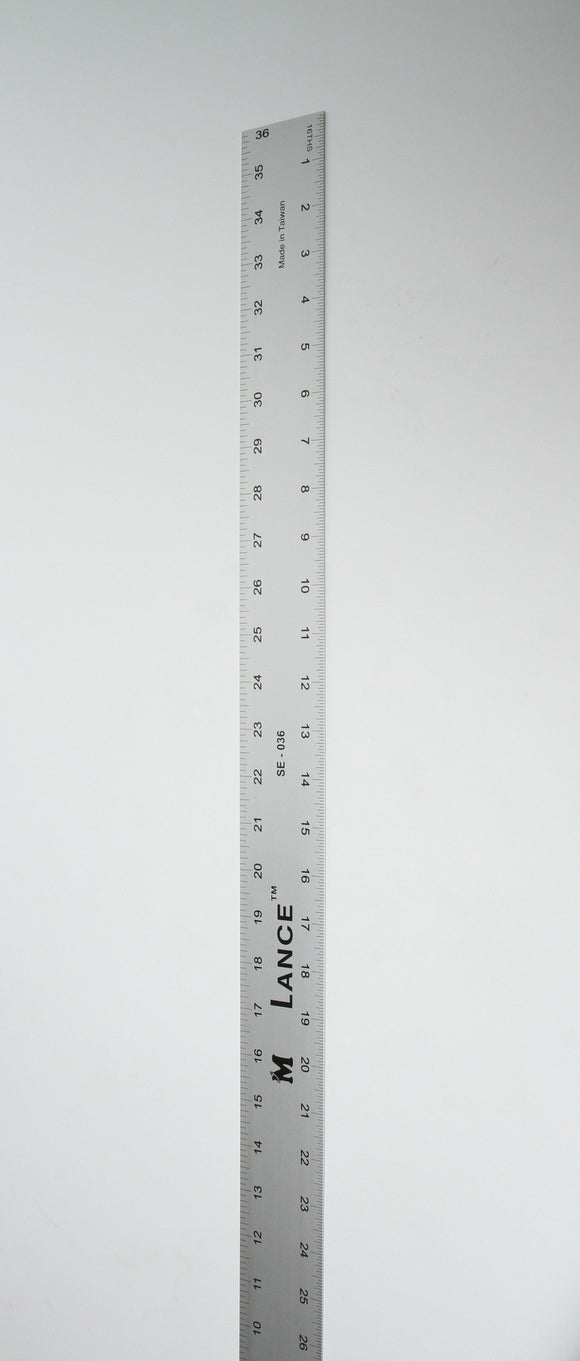 CF-018-LAN Lance 18 x 1.75 Center Finding Ruler