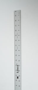 Lance 24" x 1.5" Straight Ruler - Slip Resistant