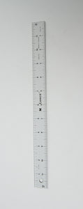 Lance 12" x 1" Straight Edge Slip Resistant Ruler