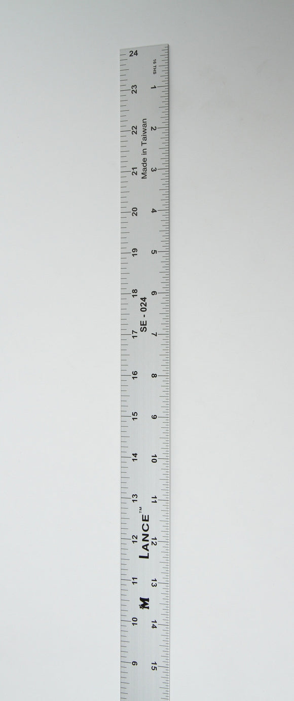 24 Curve Metal Stick Ruler ABC Sewing Machine