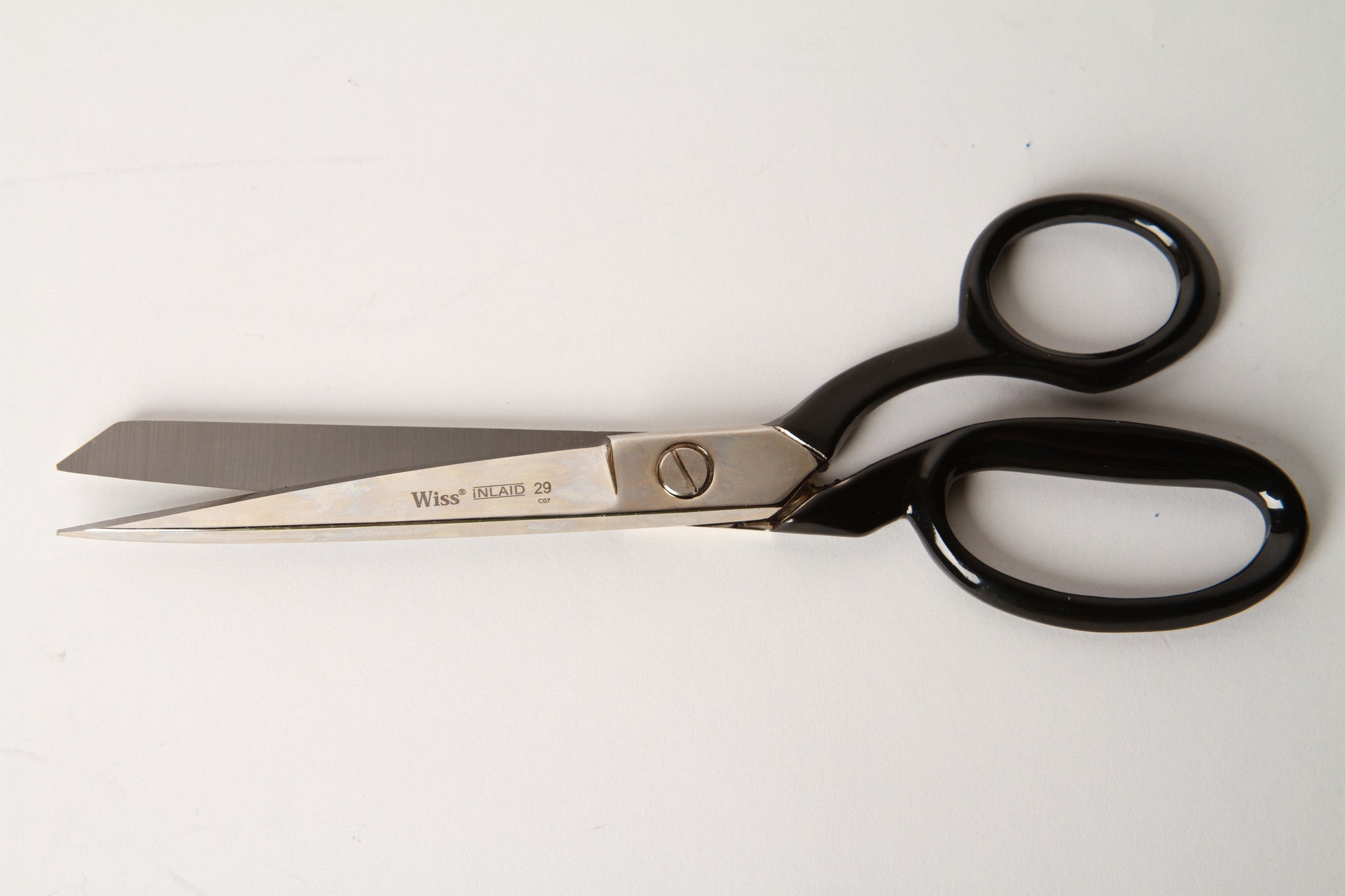 Wiss Inlaid Industrial Shears, 9 inch, Bent
