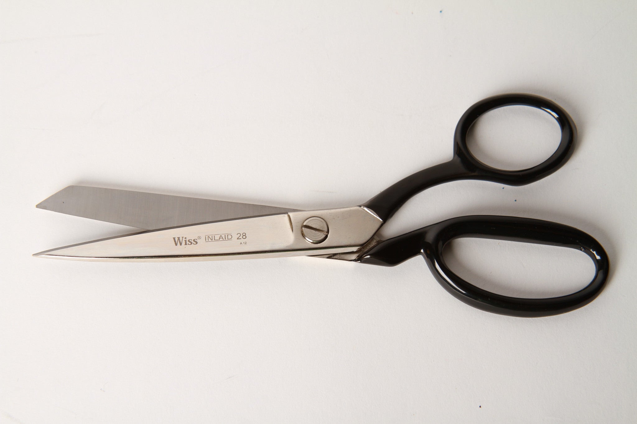 Vintage Wiss Inlaid Steel Forged No. 28 Scissors - Made In USA