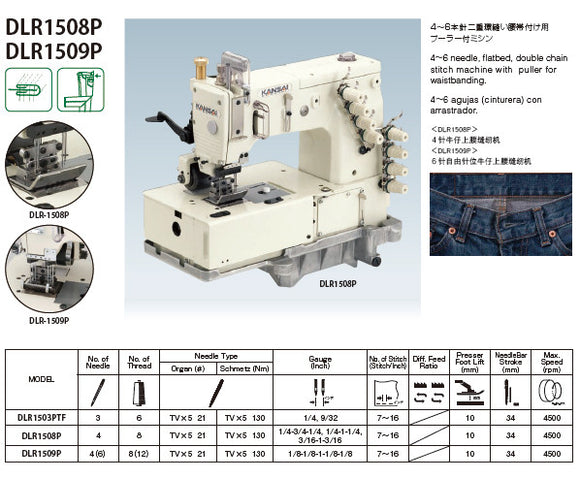 Kansai Special 2 Needle lapseam with puller brochure