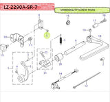 SM8050612TP SCREW M5X6