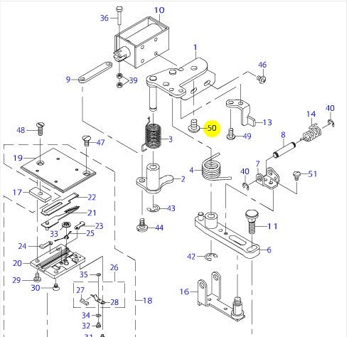 SS4150915SP SCREW 15/64-28 L=9 – ABC Sewing Machine LLC